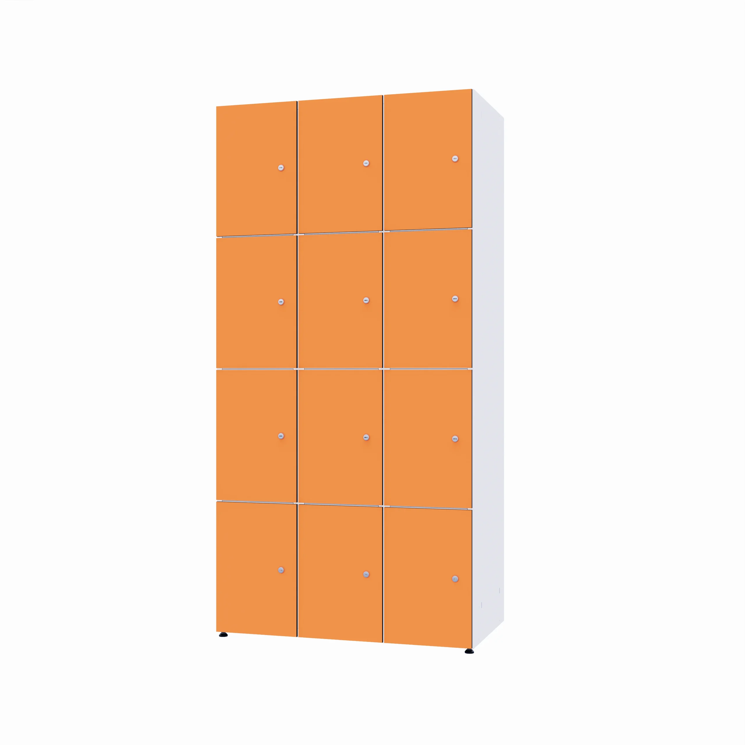 Armoire métallique modulaire avec HPL - Combo 4 niveaux – Image 74