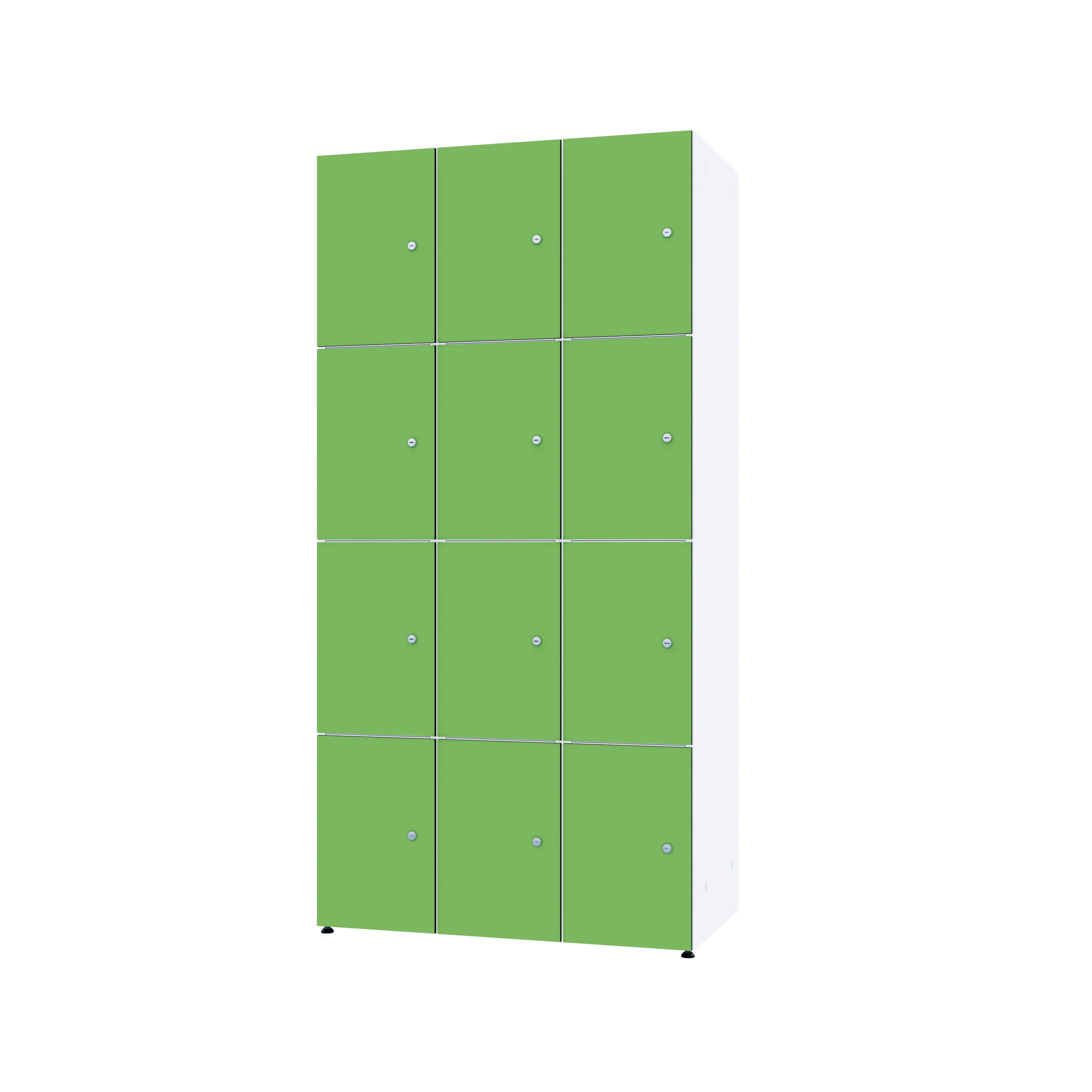 Armoire métallique modulaire avec HPL - Combo 4 niveaux – Image 70