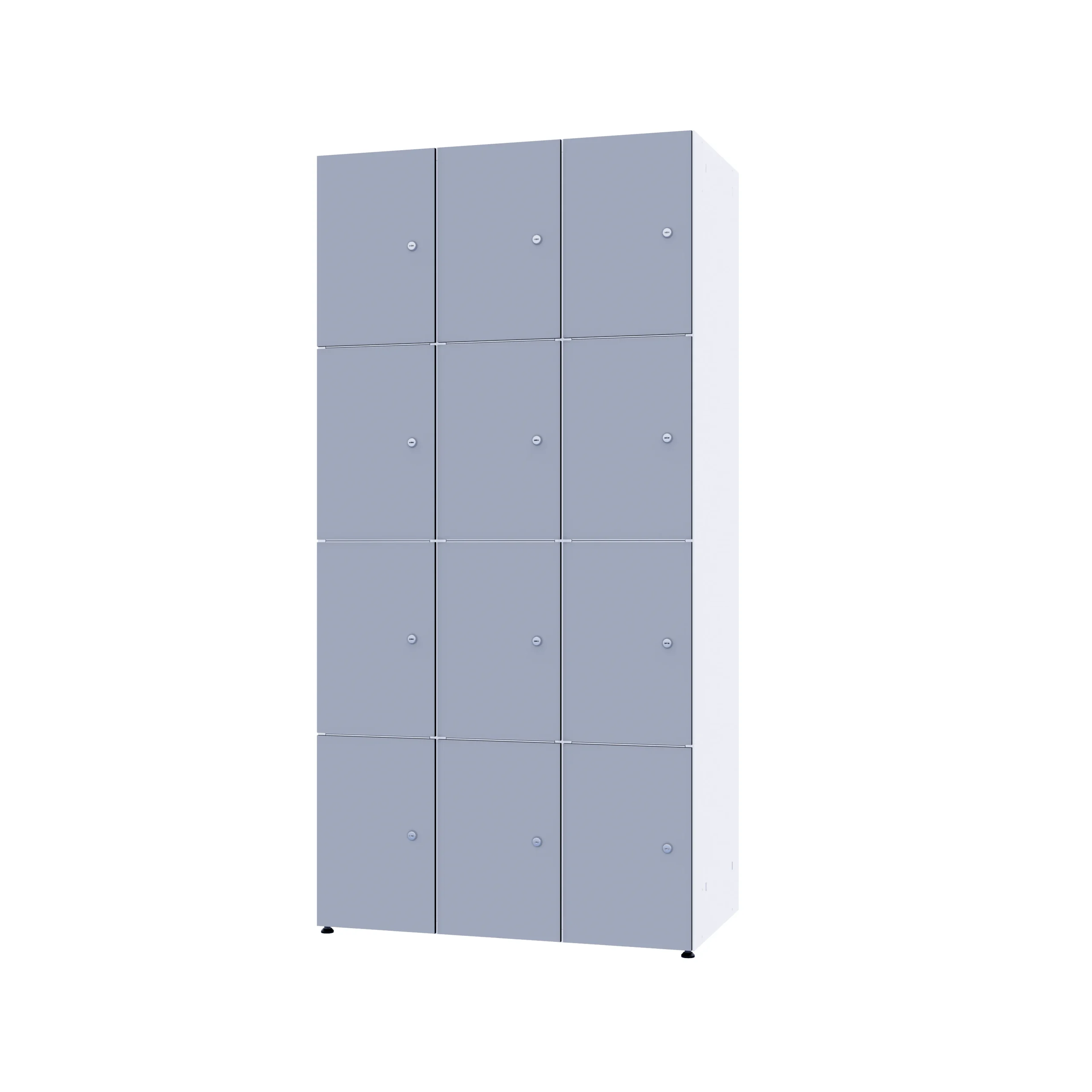 Armoire métallique modulaire avec HPL - Combo 4 niveaux – Image 68
