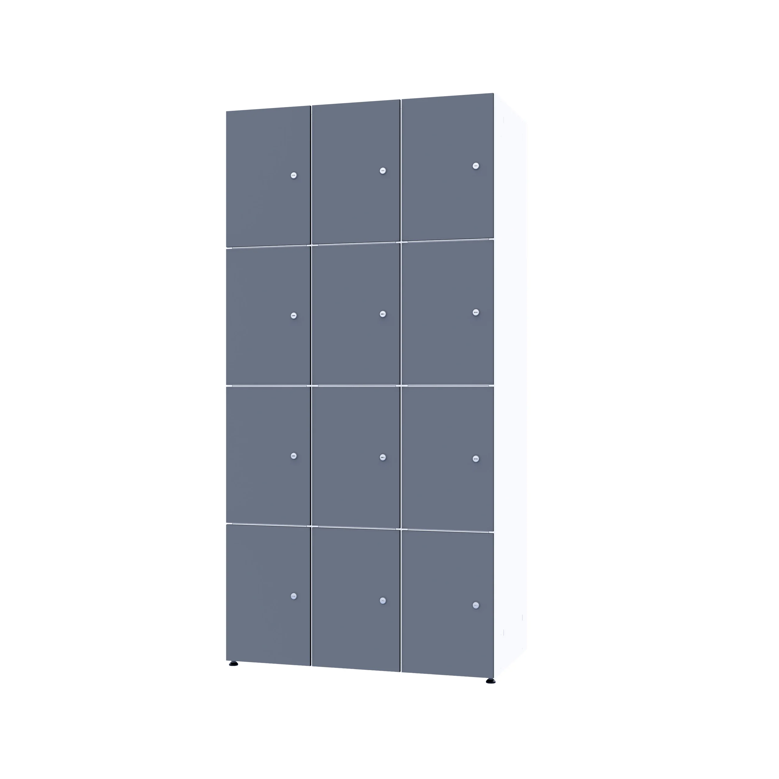 Armoire métallique modulaire avec HPL - Combo 4 niveaux – Image 67
