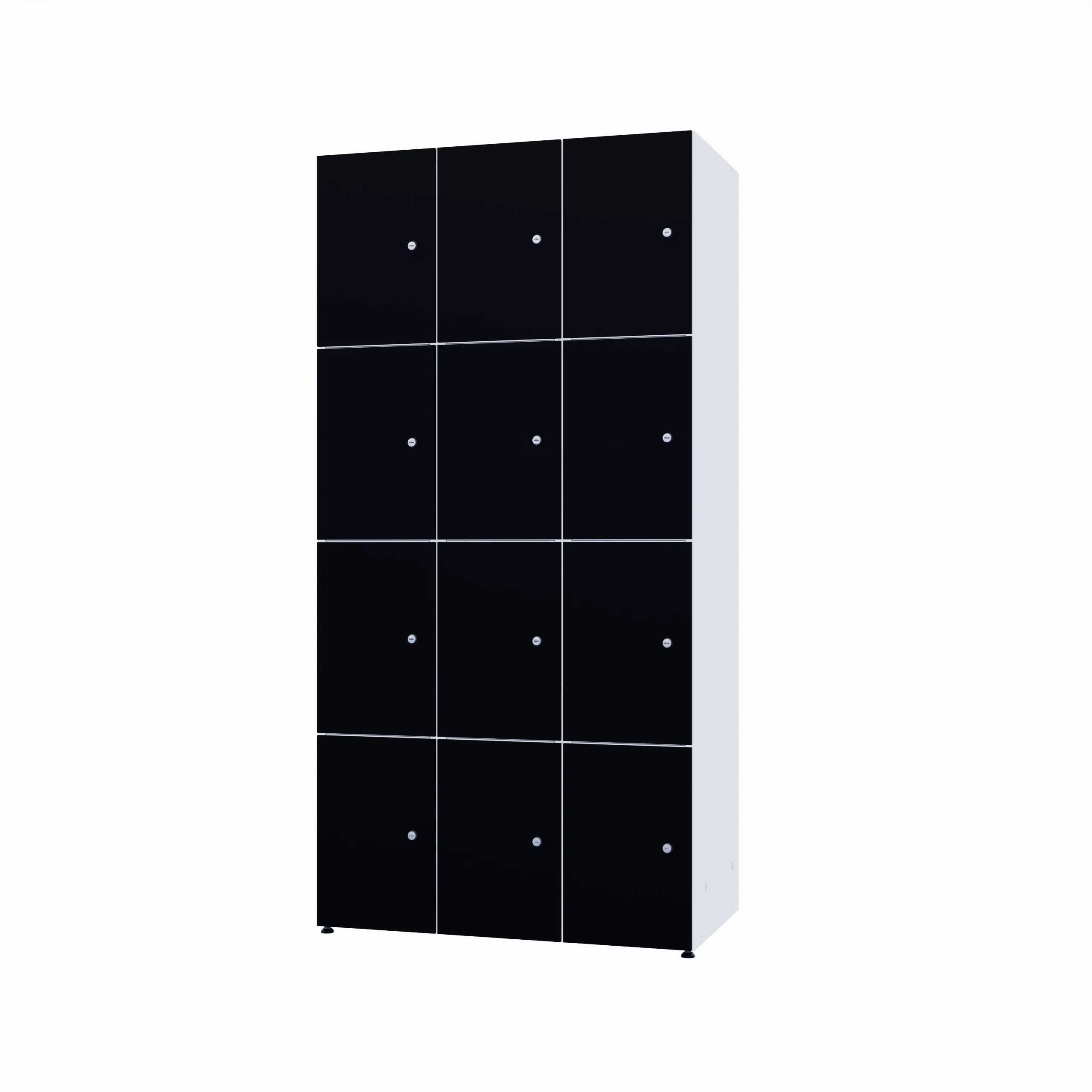 Armoire métallique modulaire avec HPL - Combo 4 niveaux – Image 66
