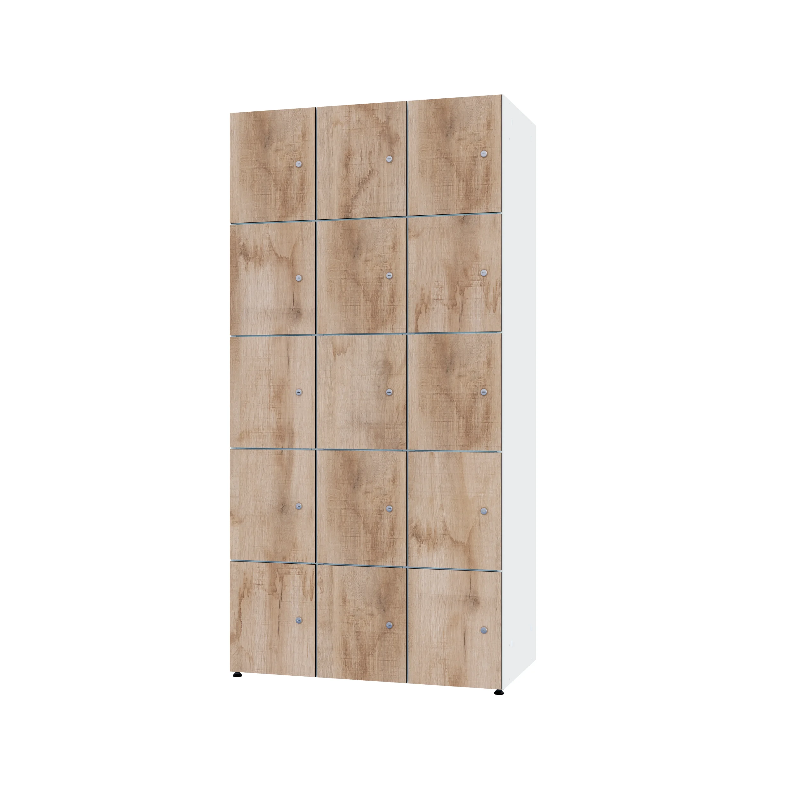 Armoire de consigne en métal avec HPL - Combo – Image 63