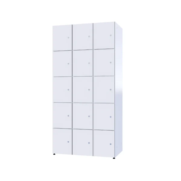Armoire de consigne en métal avec HPL - Combo