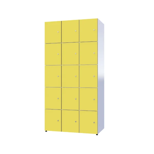 Armoire de consigne en métal avec HPL - Combo