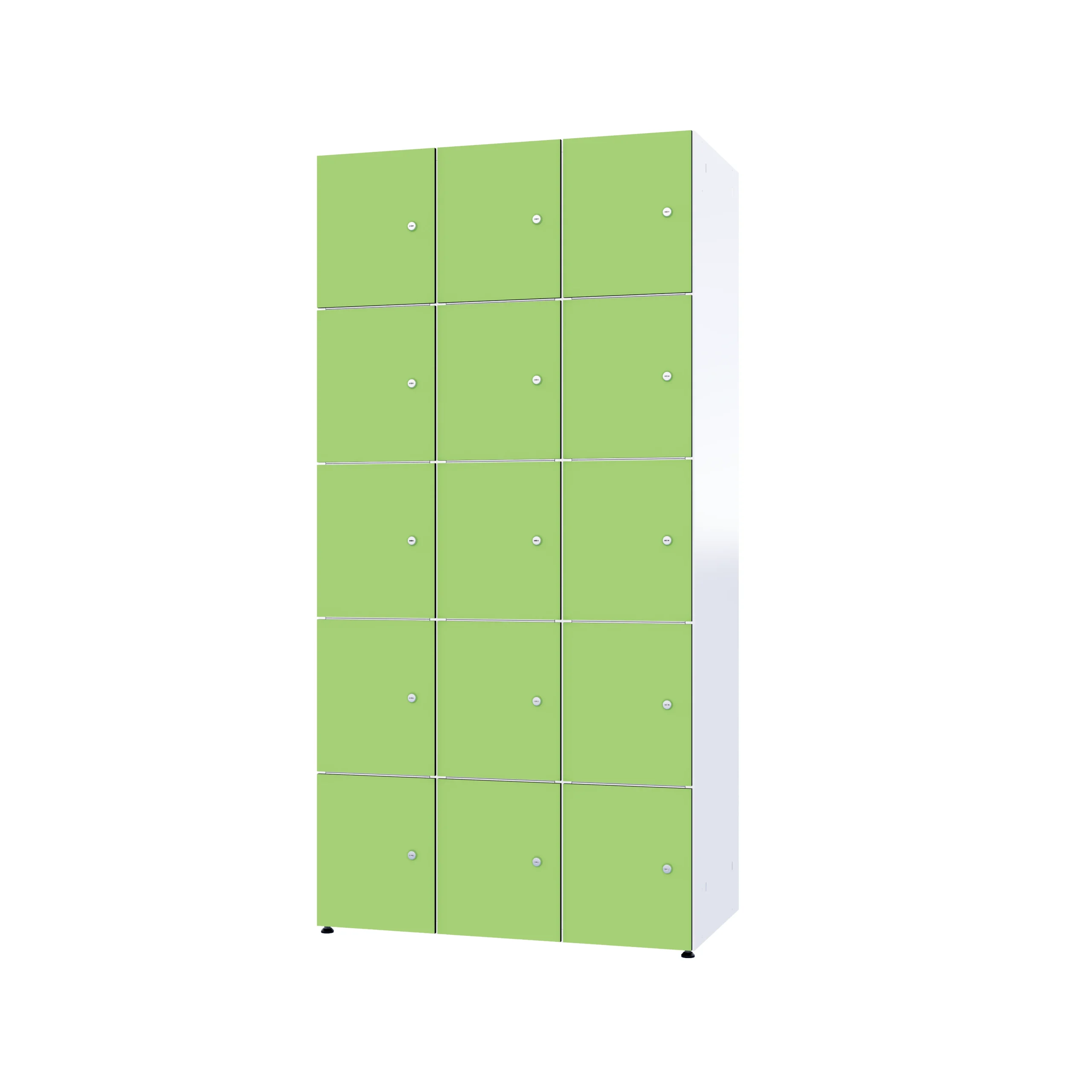 Armoire de consigne en métal avec HPL - Combo – Image 69