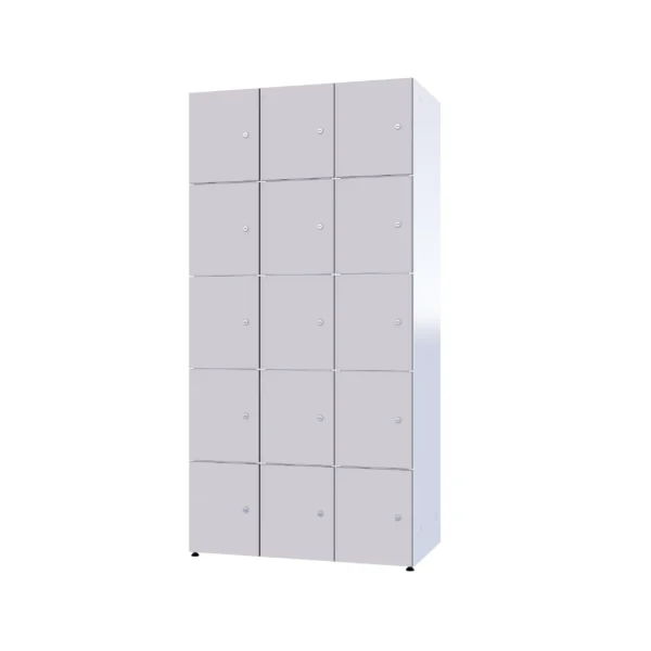 Armoire de consigne en métal avec HPL - Combo