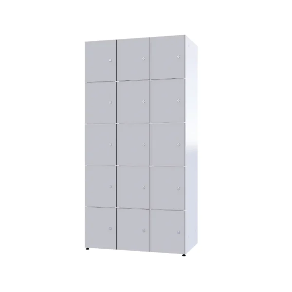 Armoire de consigne en métal avec HPL - Combo