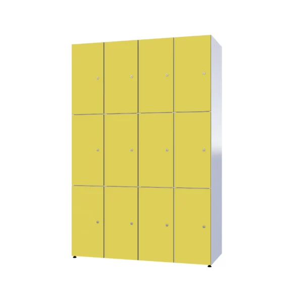 Armoire métallique modulaire avec HPL - Combo