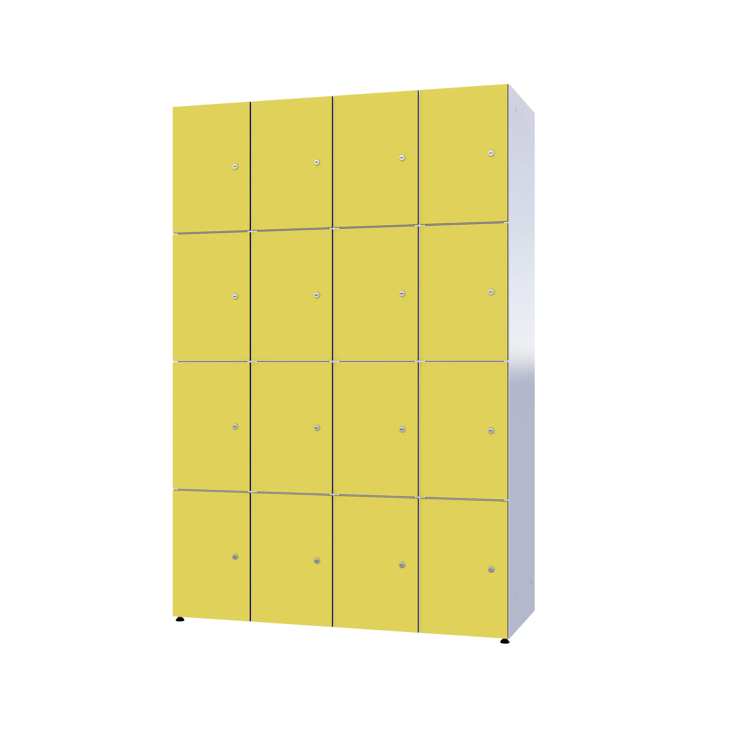 Armoire métallique modulaire avec HPL - Combo 4 niveaux – Image 105