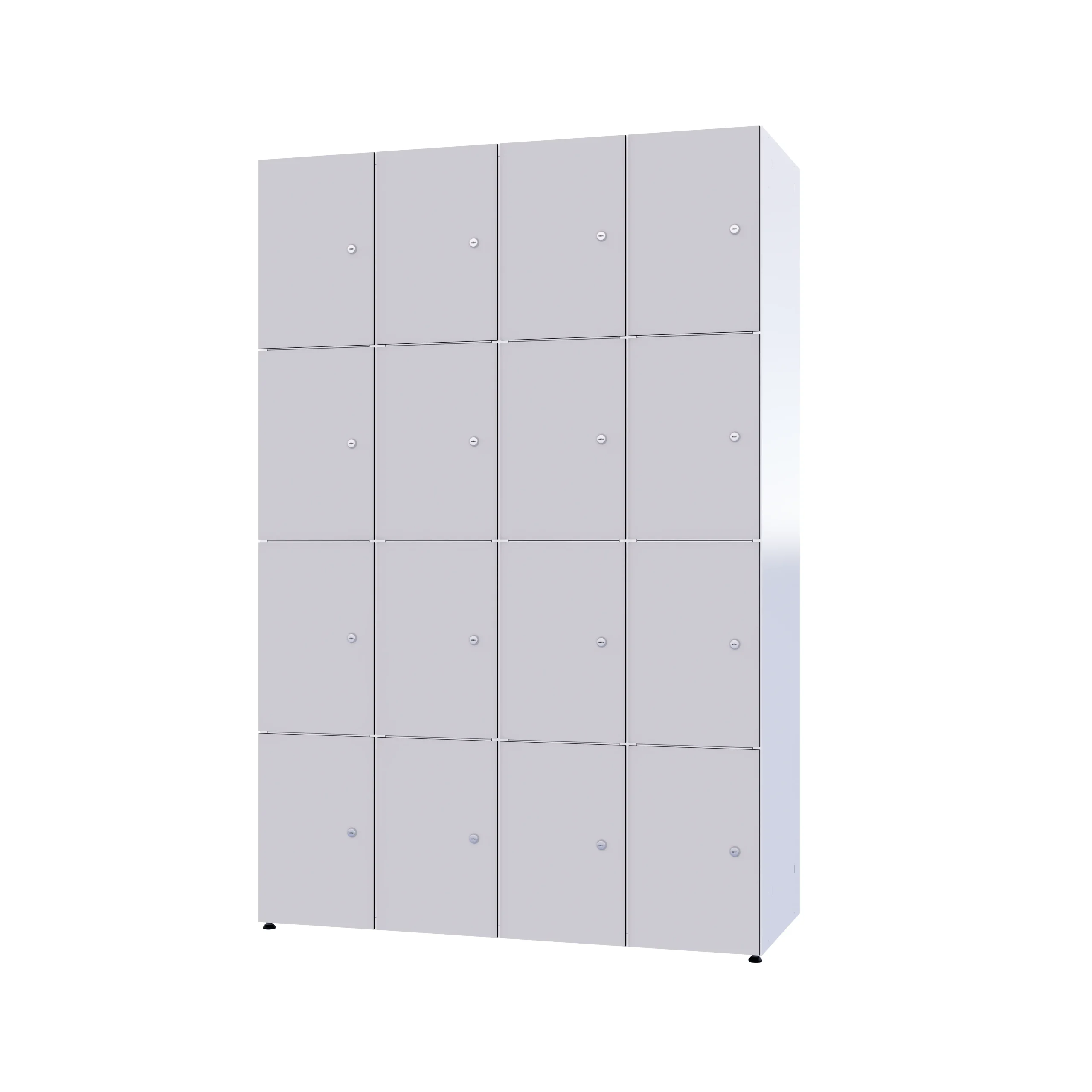 Armoire métallique modulaire avec HPL - Combo 4 niveaux – Image 99