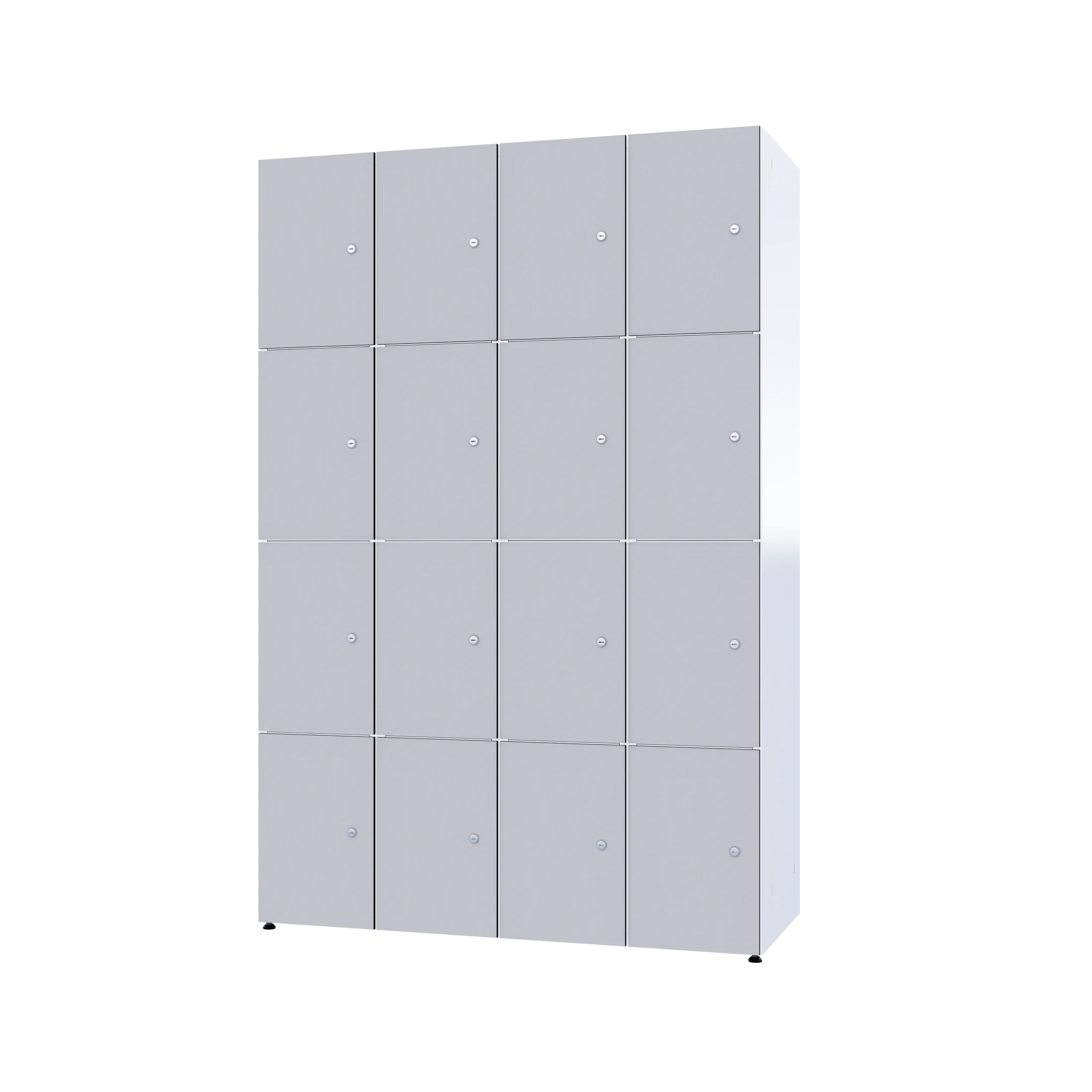 Armoire métallique modulaire avec HPL - Combo 4 niveaux – Image 98