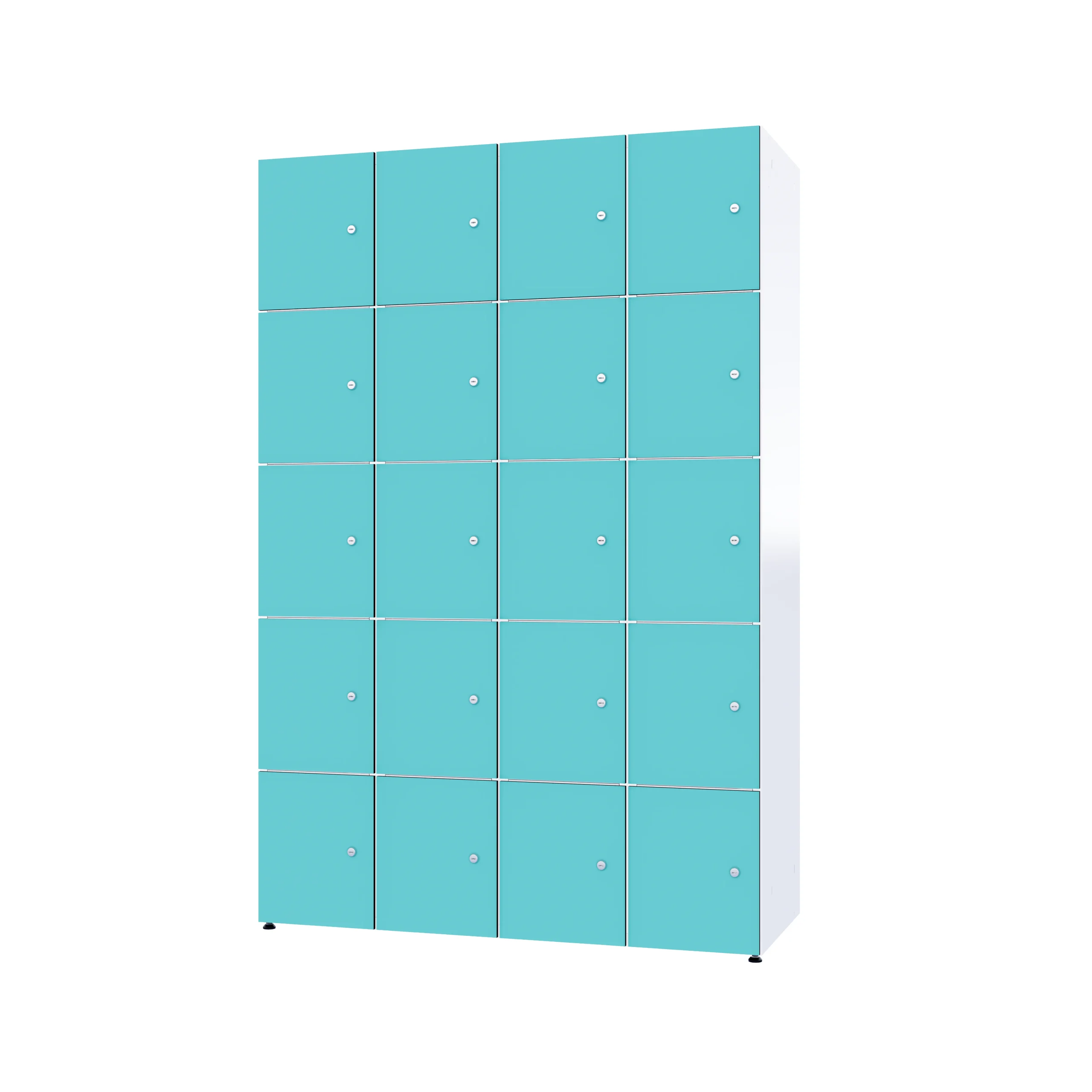 Armoire de consigne en métal avec HPL - Combo – Image 99