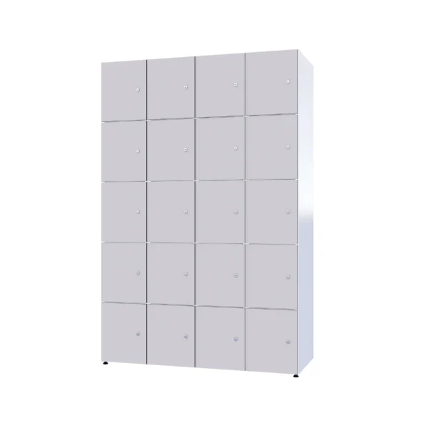 Armoire de consigne en métal avec HPL - Combo
