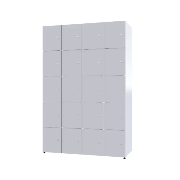 Armoire de consigne en métal avec HPL - Combo