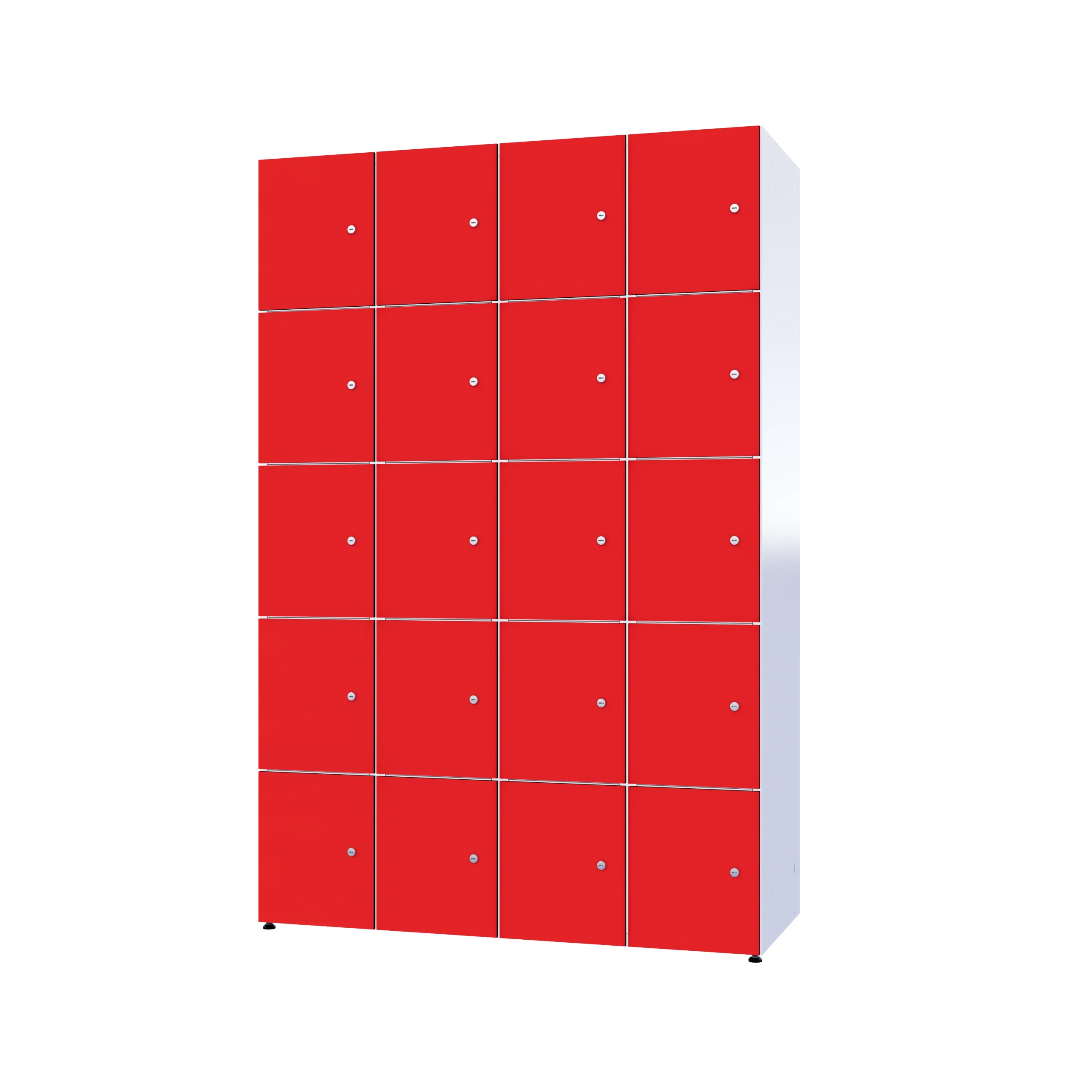 Armoire de consigne en métal avec HPL - Combo