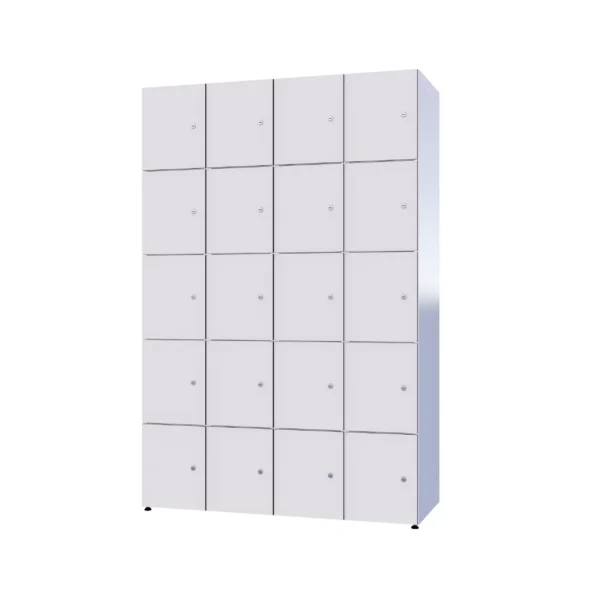 Armoire de consigne en métal avec HPL - Combo
