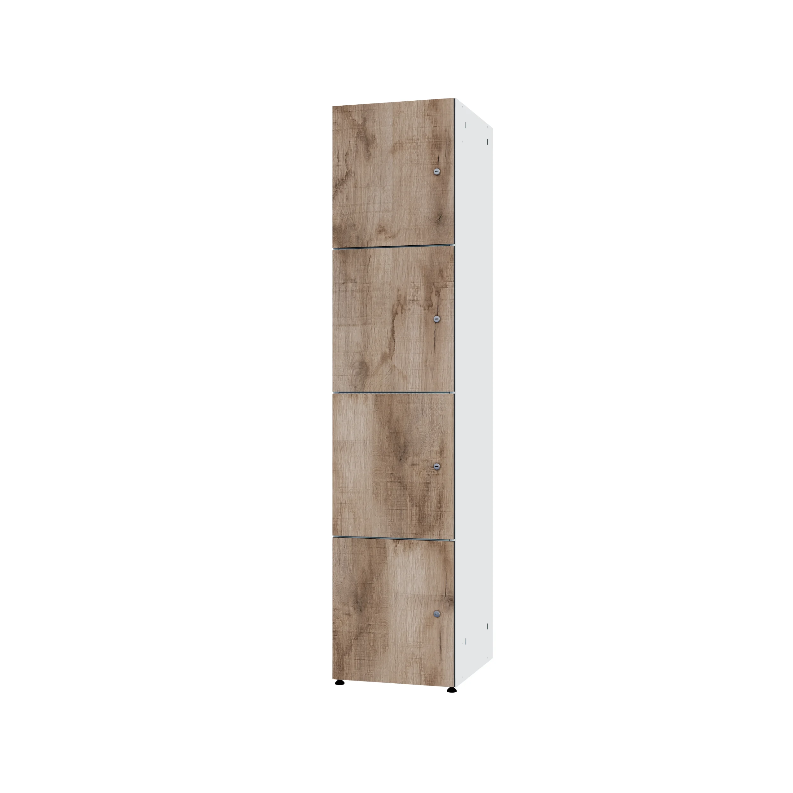 Armoire métallique modulaire avec HPL - Combo 4 niveaux – Image 28