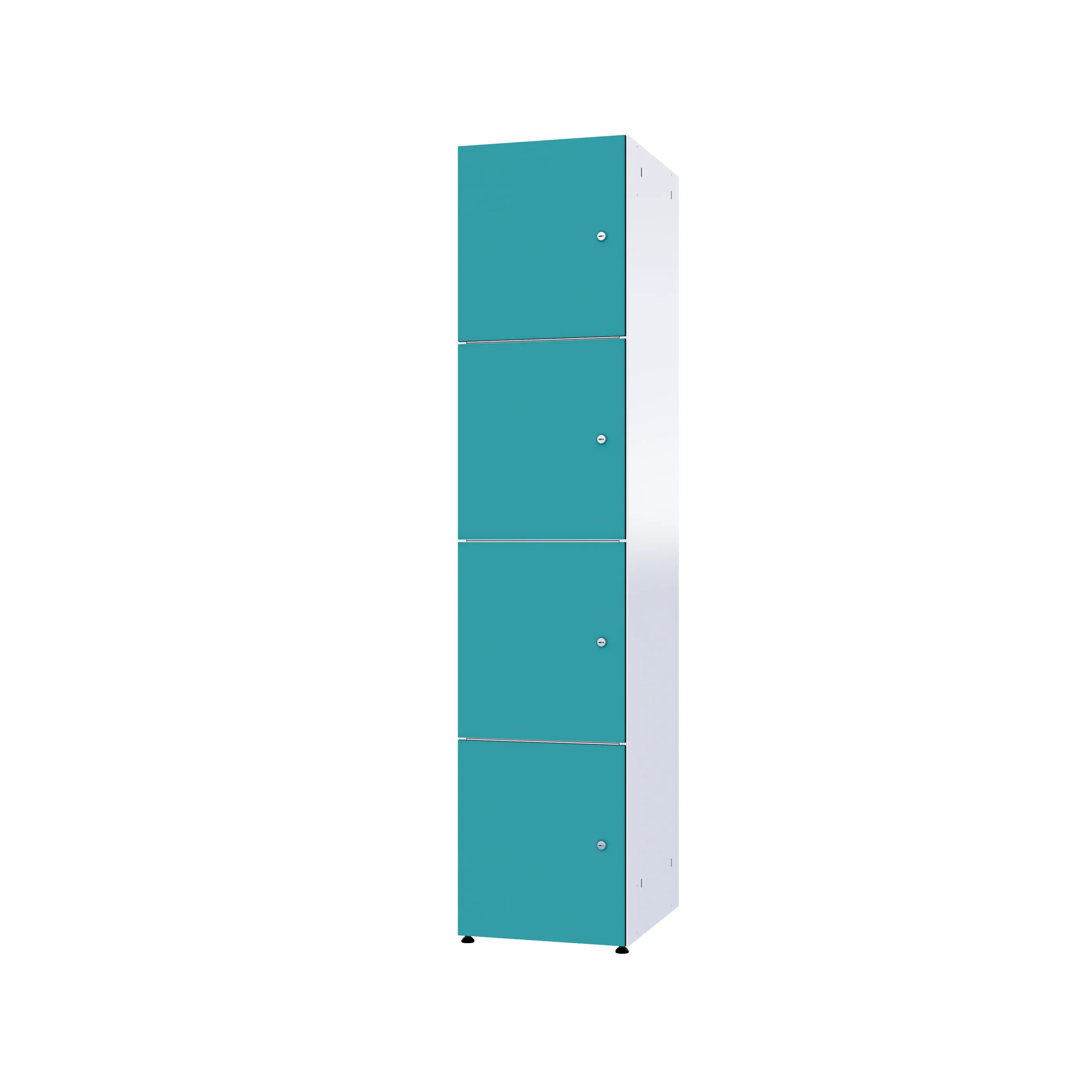 Armoire métallique modulaire avec HPL - Combo 4 niveaux – Image 23