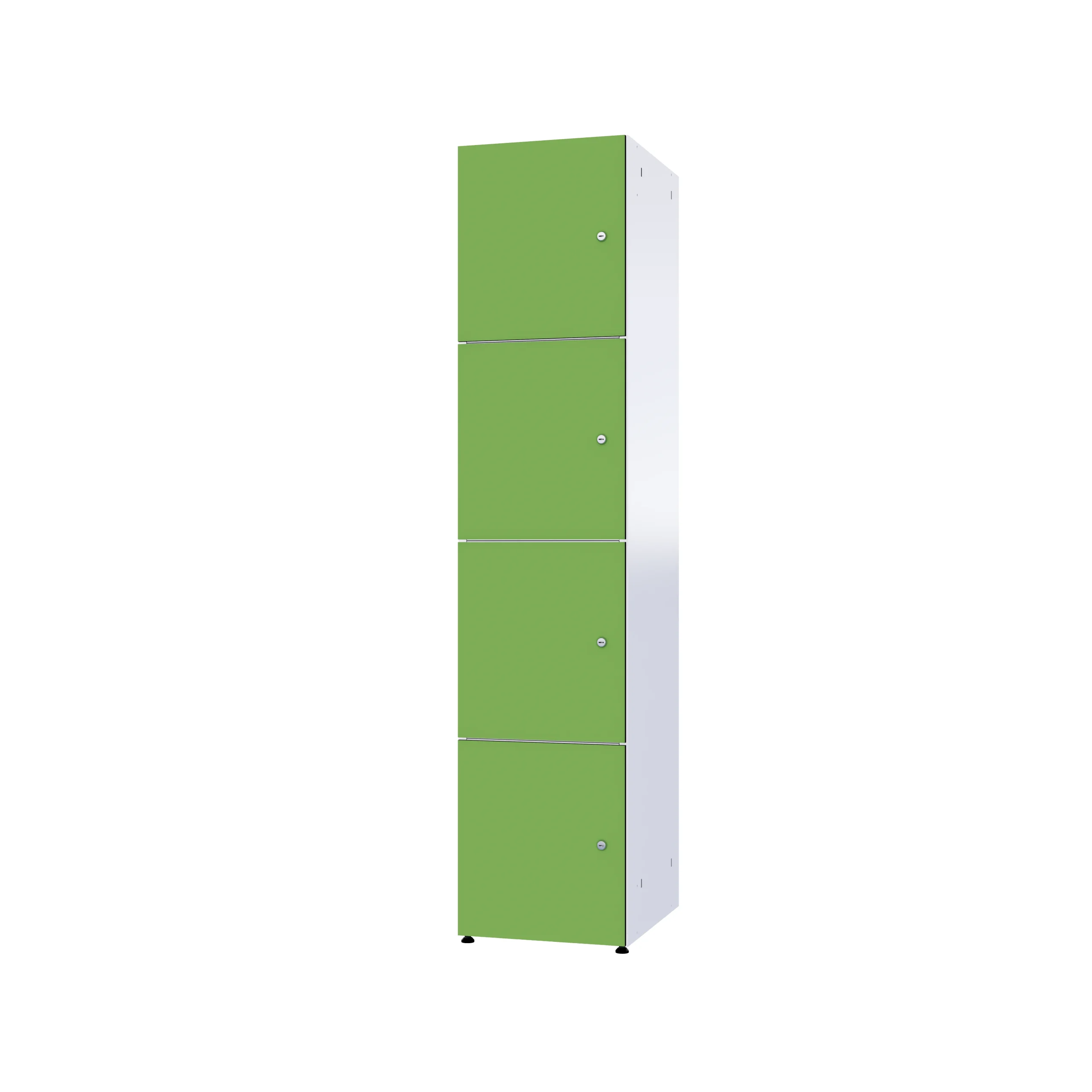 Armoire métallique modulaire avec HPL - Combo 4 niveaux – Image 22