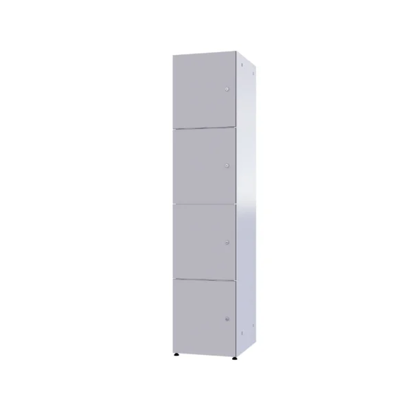 Armoire métallique modulaire avec HPL - Combo 4 niveaux