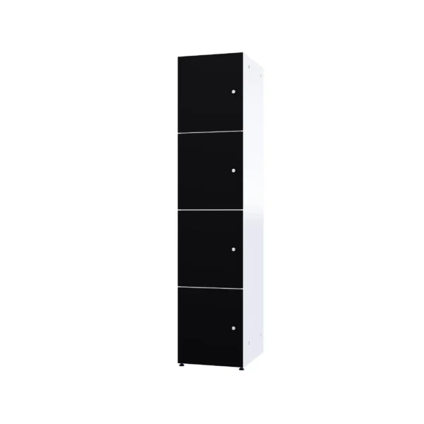 Armoire métallique modulaire avec HPL - Combo 4 niveaux