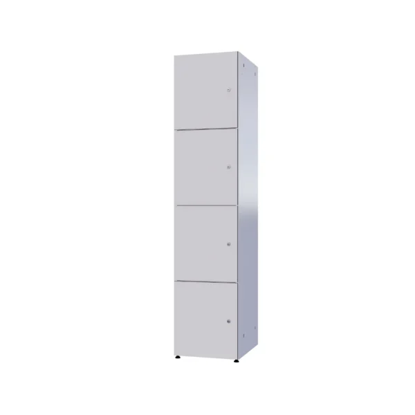 Armoire métallique modulaire avec HPL - Combo 4 niveaux