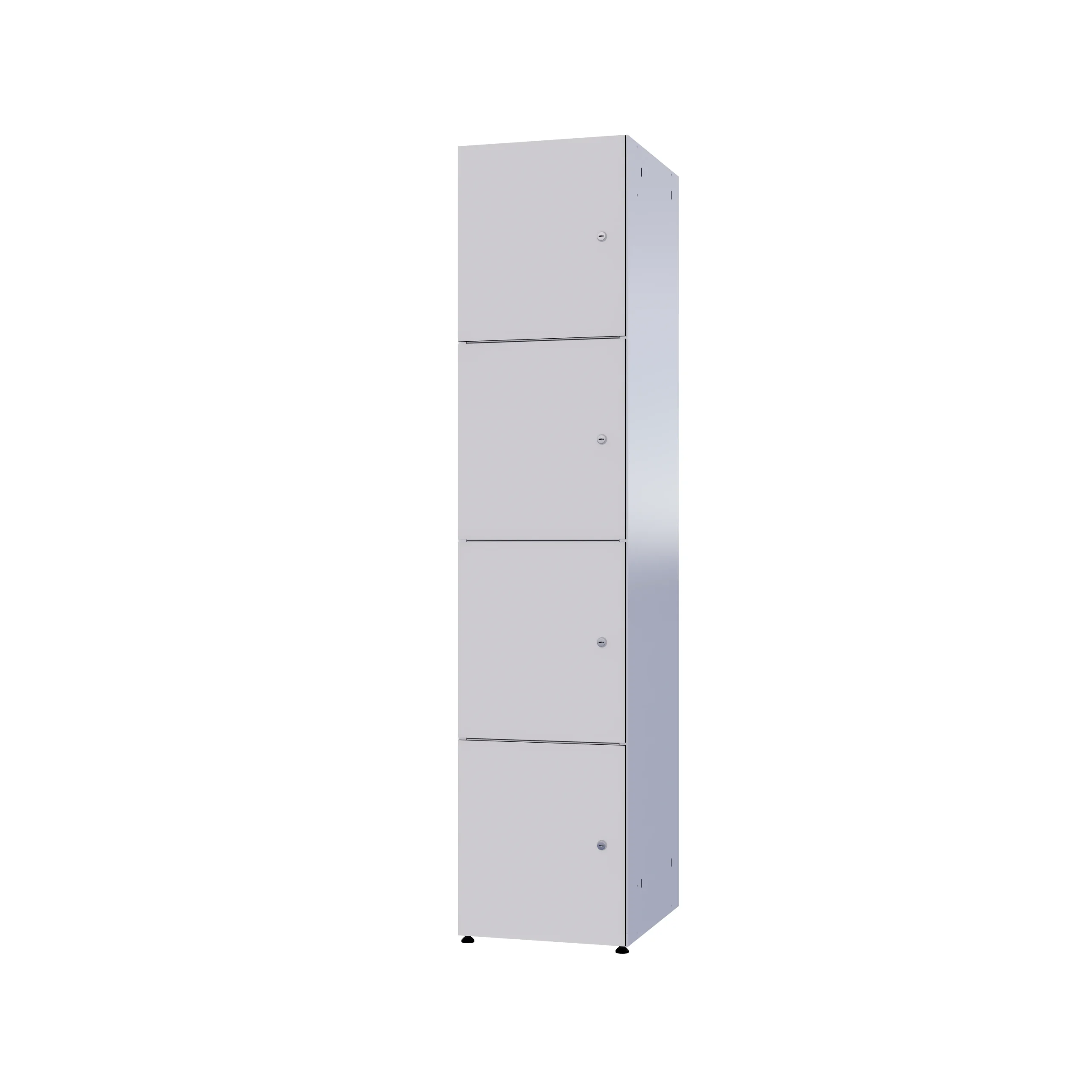 Armoire métallique modulaire avec HPL - Combo 4 niveaux – Image 17