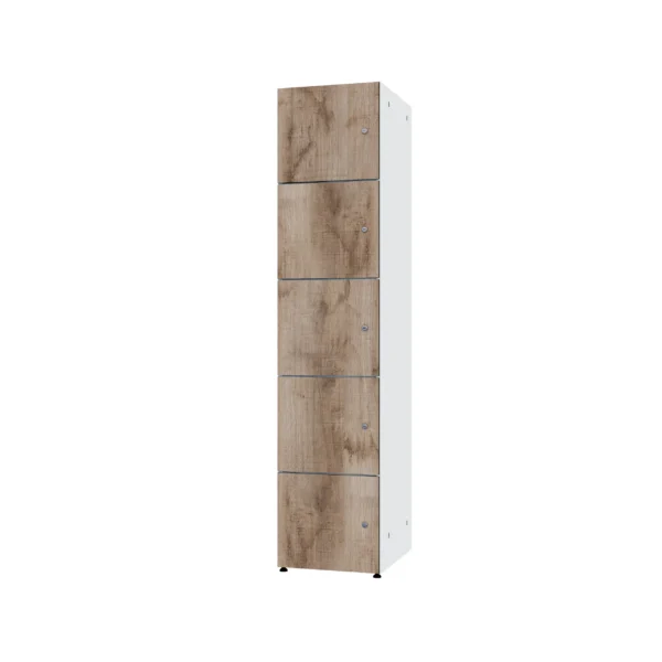 Armoire de consigne en métal avec HPL - Combo