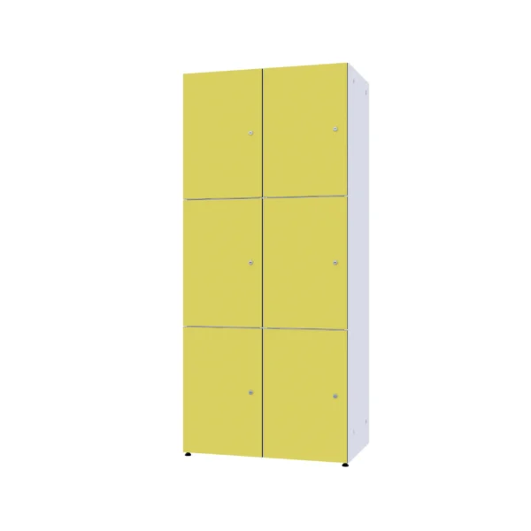 Armoire métallique modulaire avec HPL - Combo