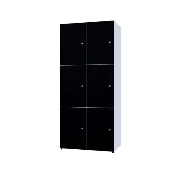 Armoire métallique modulaire avec HPL - Combo