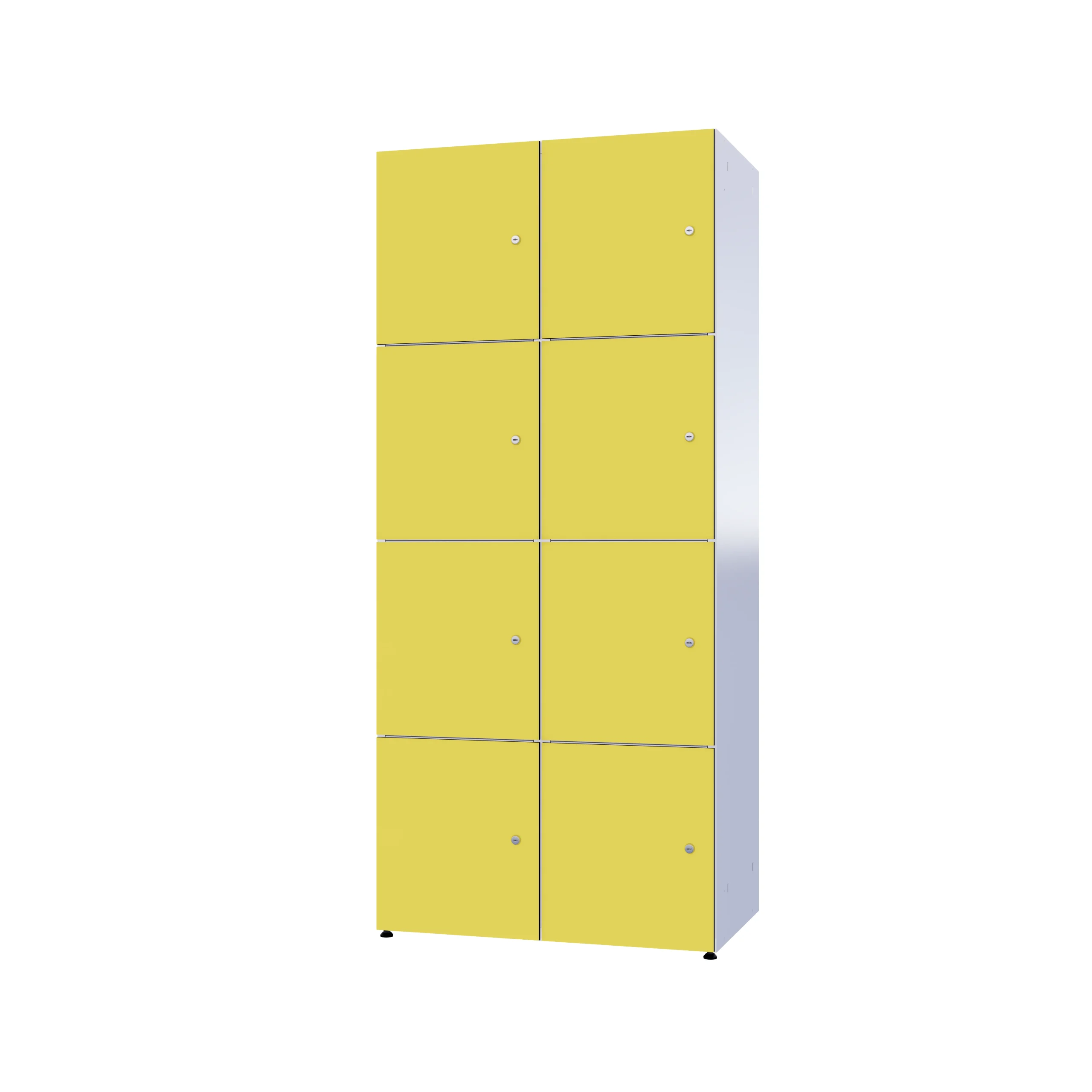 Armoire métallique modulaire avec HPL - Combo 4 niveaux – Image 57