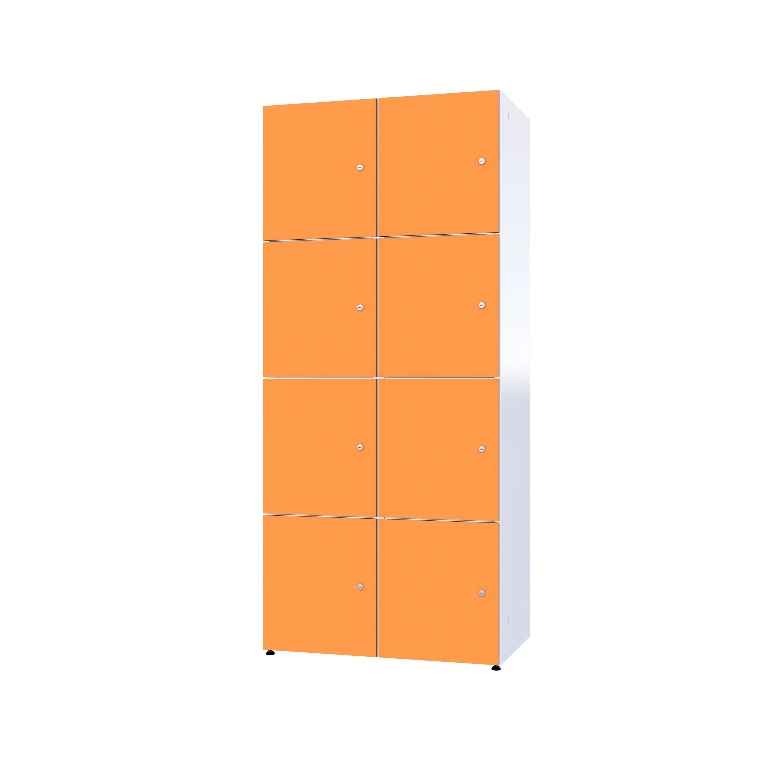 Armoire métallique modulaire avec HPL - Combo 4 niveaux – Image 60
