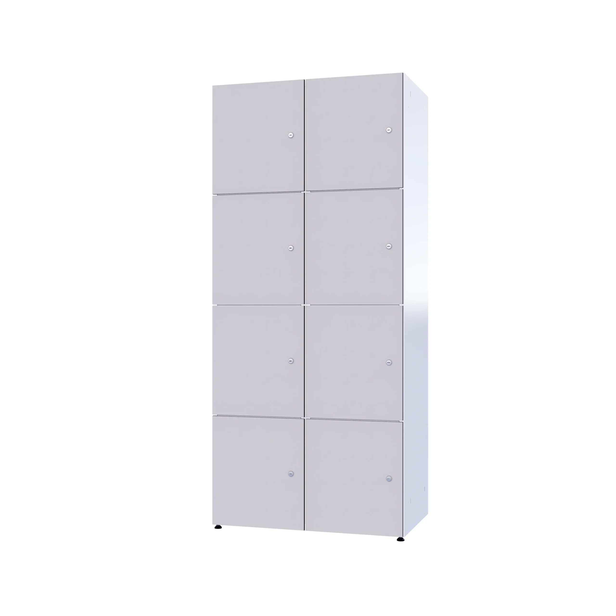 Armoire métallique modulaire avec HPL - Combo 4 niveaux – Image 52