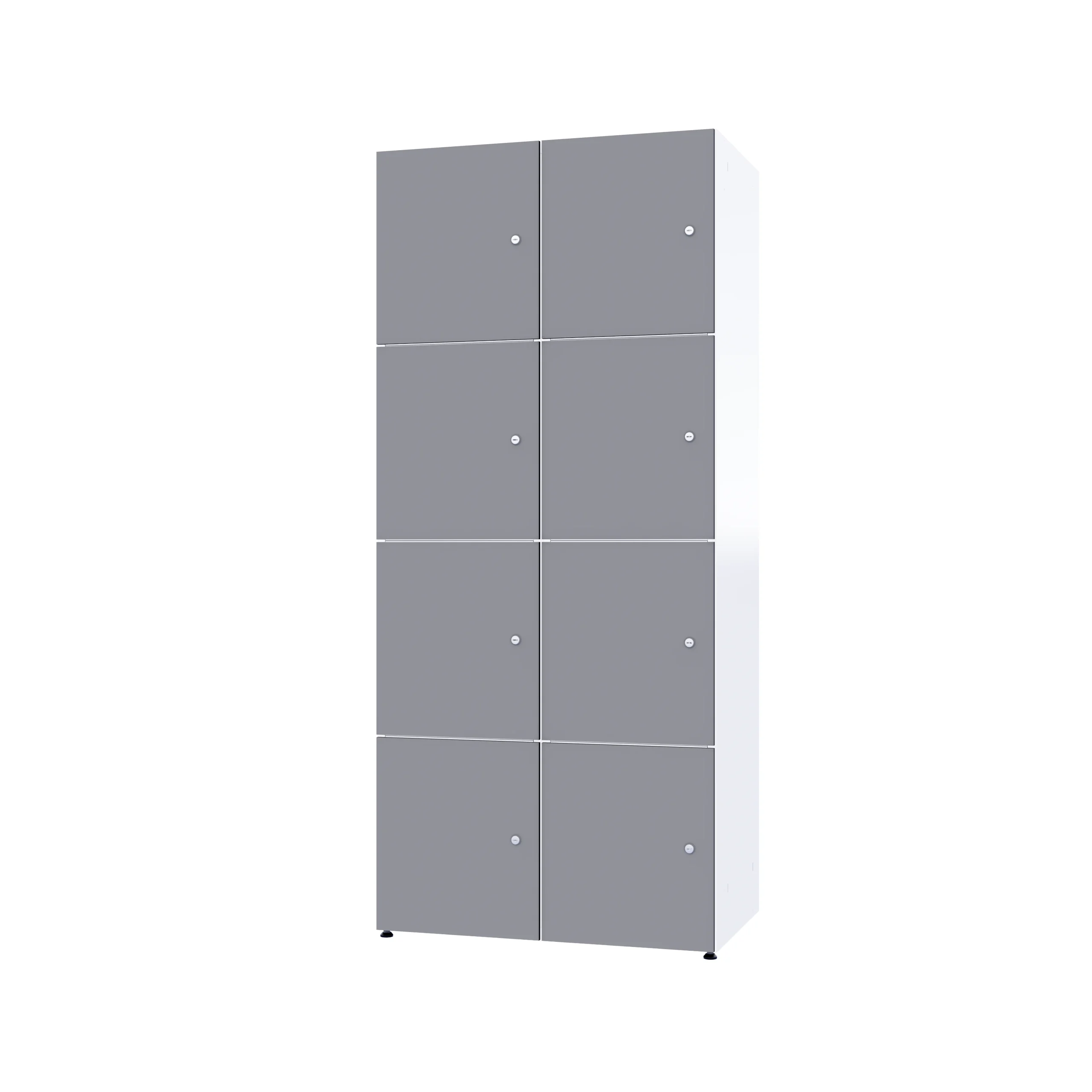 Armoire métallique modulaire avec HPL - Combo 4 niveaux – Image 51