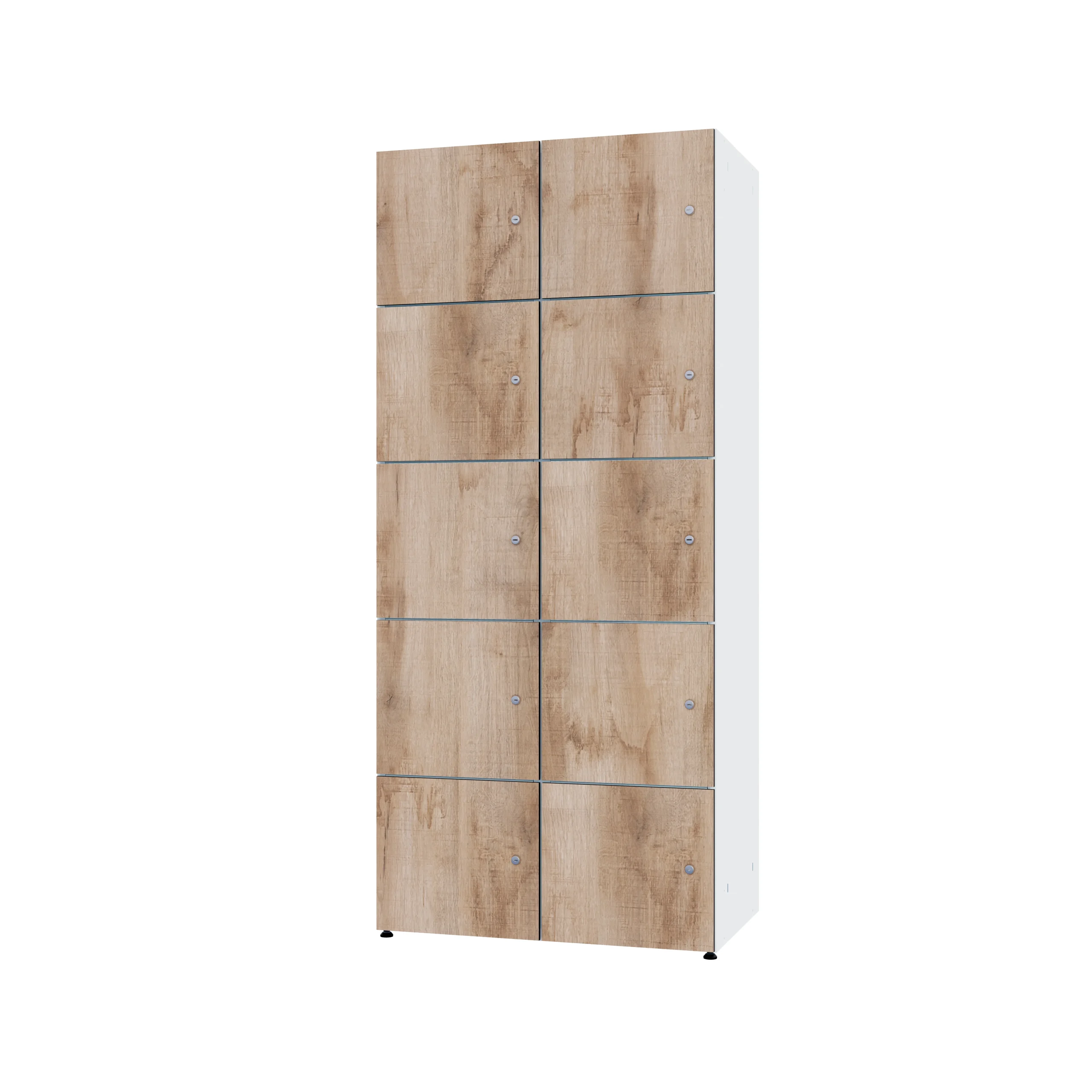 Armoire de consigne en métal avec HPL - Combo – Image 49