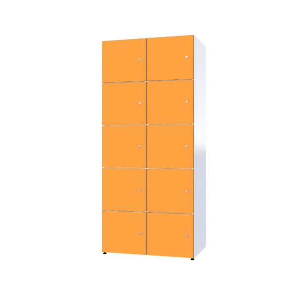 Armoire de consigne en métal avec HPL - Combo
