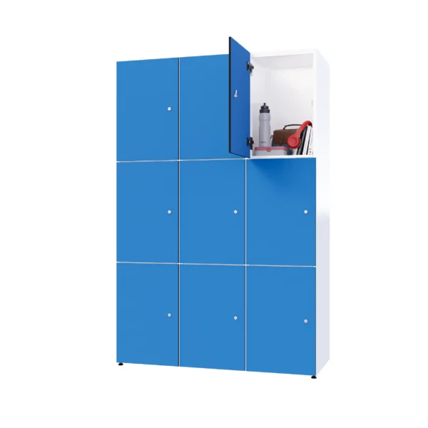 Armoire métallique modulaire avec HPL - Combo
