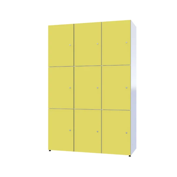Armoire métallique modulaire avec HPL - Combo