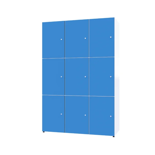 Armoire métallique modulaire avec HPL - Combo