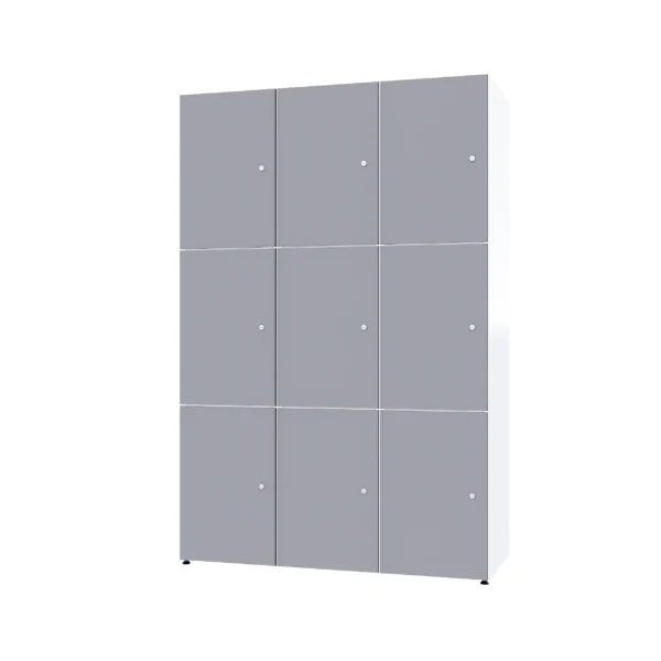 Armoire métallique modulaire avec HPL - Combo