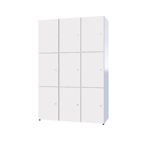 Armoire métallique modulaire avec HPL - Combo