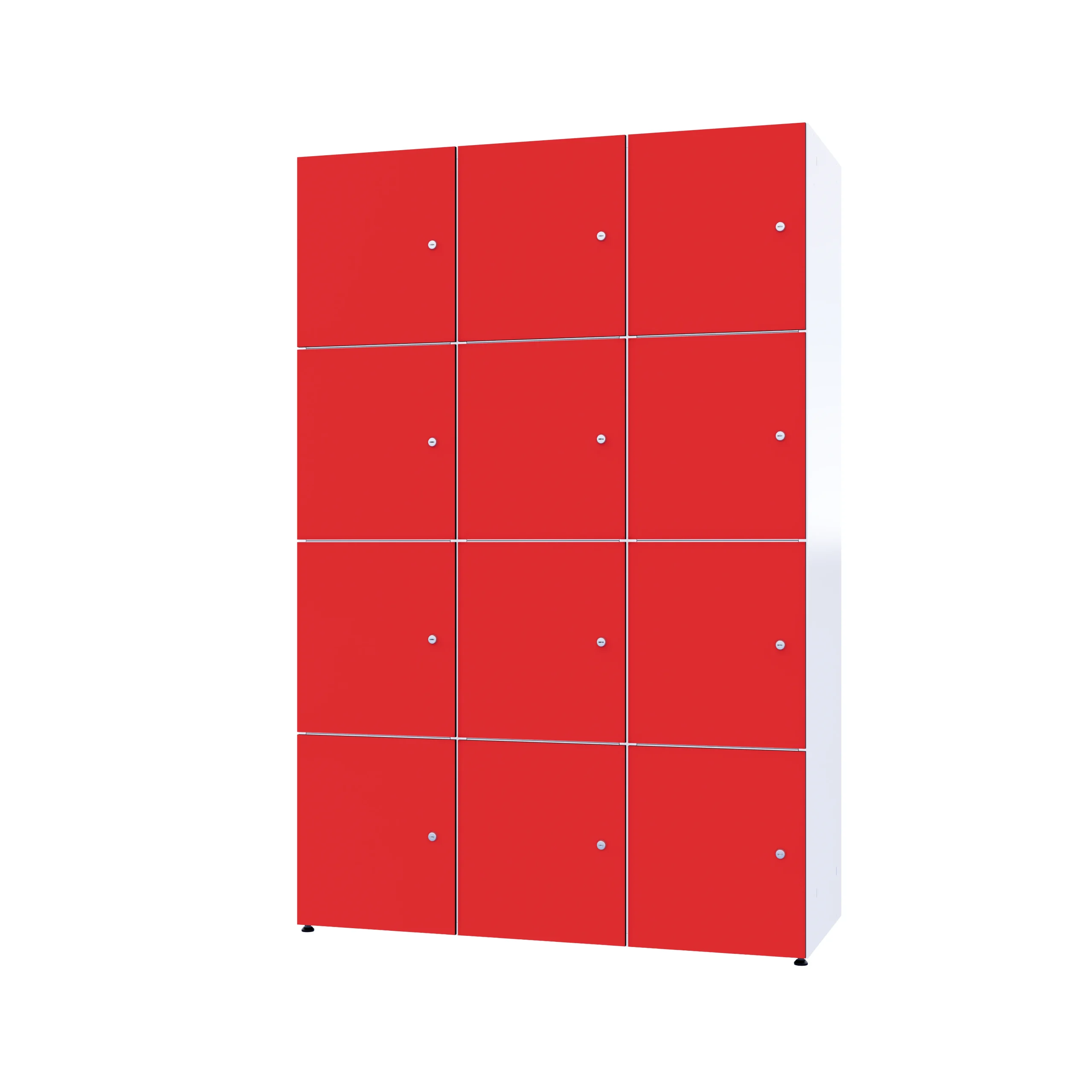 Armoire métallique modulaire avec HPL - Combo 4 niveaux – Image 77