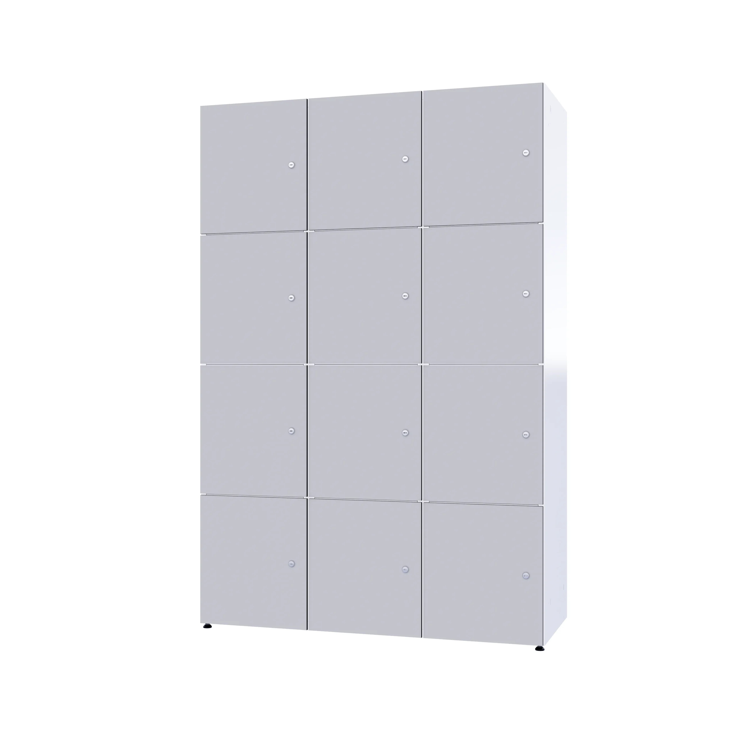 Armoire métallique modulaire avec HPL - Combo 4 niveaux – Image 83