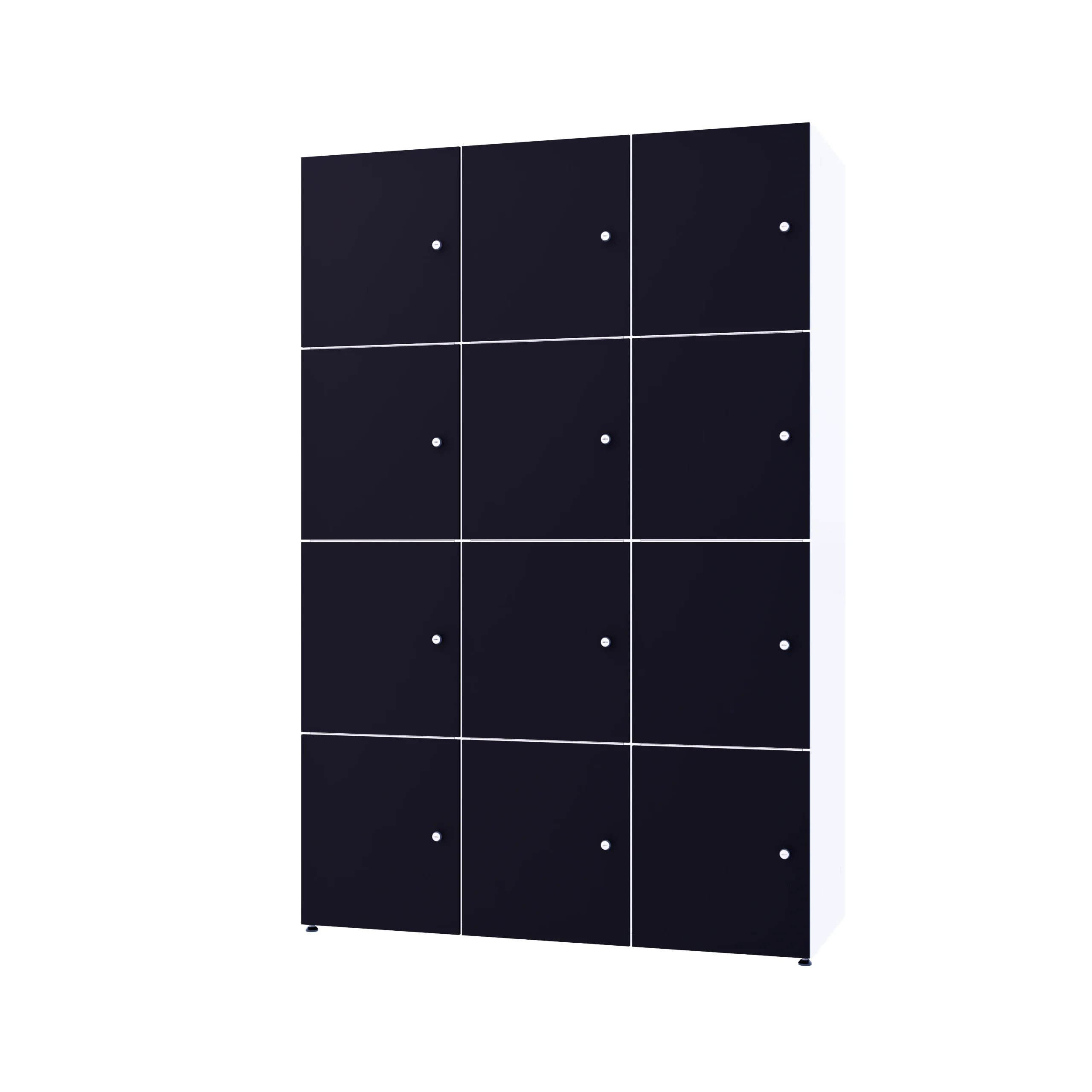 Armoire métallique modulaire avec HPL - Combo 4 niveaux – Image 81