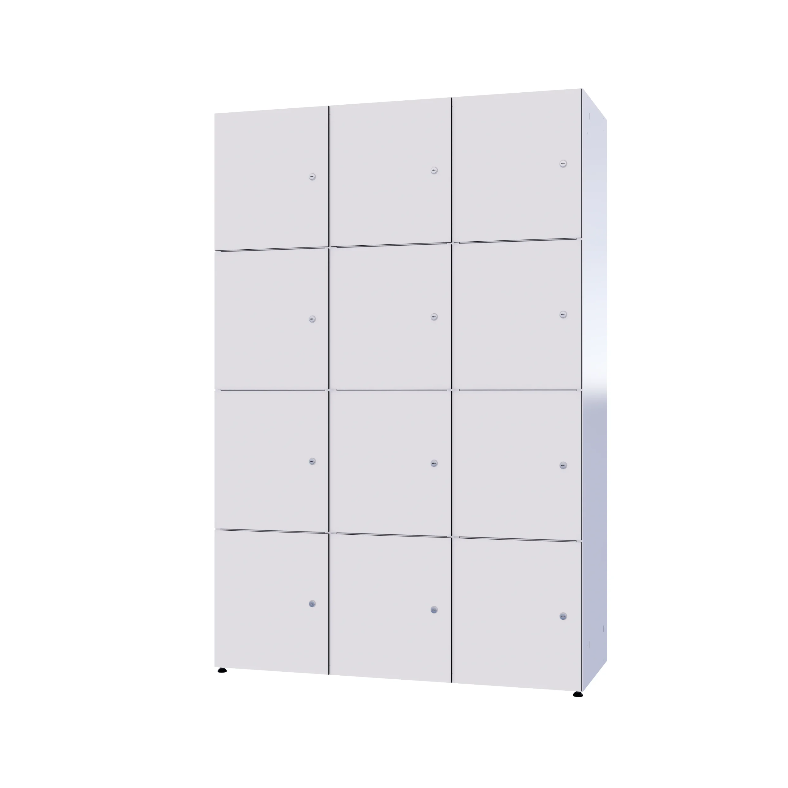 Armoire métallique modulaire avec HPL - Combo 4 niveaux – Image 80