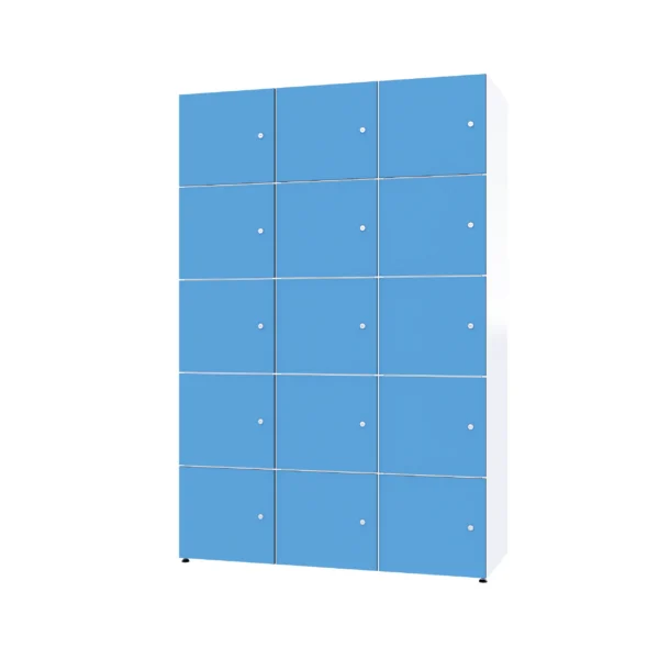 Armoire de consigne en métal avec HPL - Combo