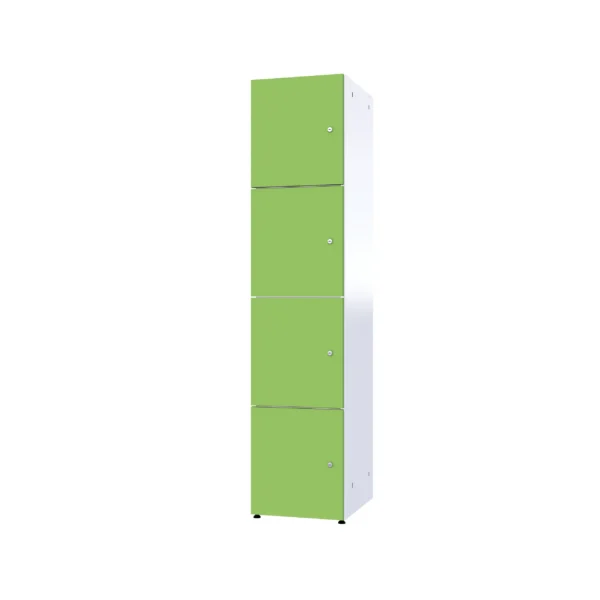 Armoire métallique modulaire avec LPW - Combo 4 niveaux