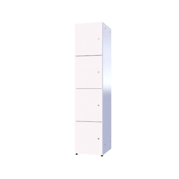 Armoire métallique modulaire avec LPW - Combo 4 niveaux