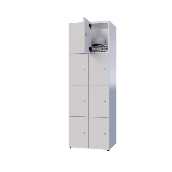 Armoire métallique modulaire avec LPW - Combo 4 niveaux