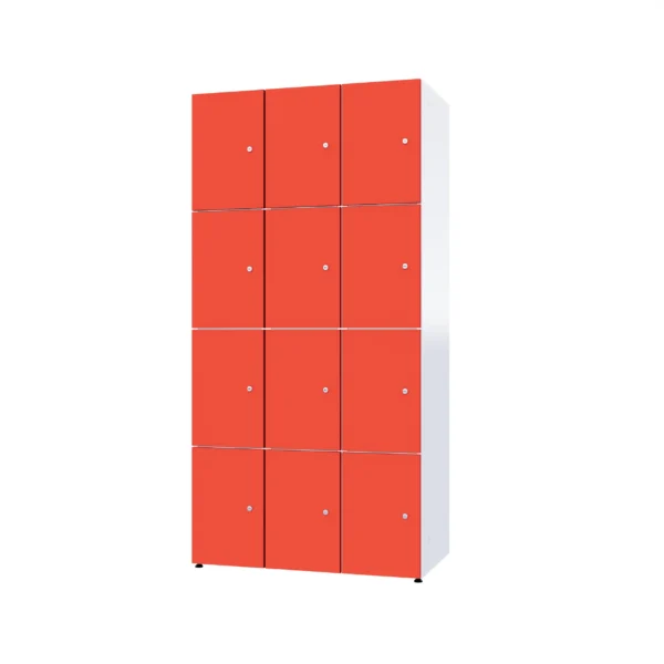 Armoire métallique modulaire avec LPW - Combo 4 niveaux